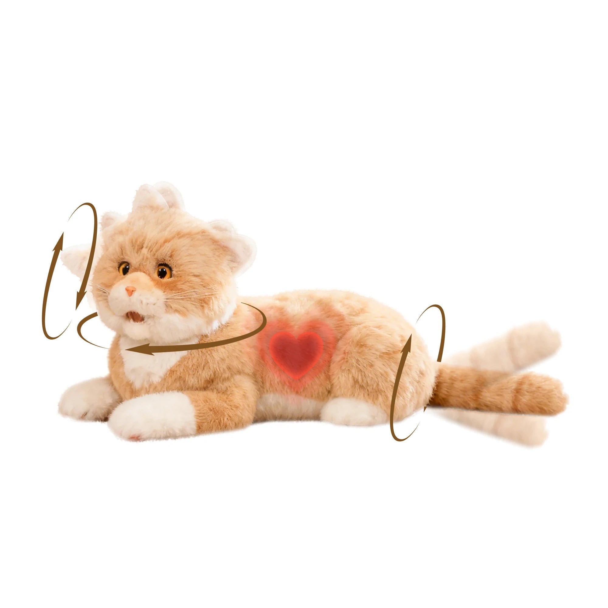 Percy Robot Cat - Interactive Emotional Support Pet Weighted