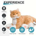 Load image into Gallery viewer, Percy Robot Cat - Interactive Emotional Support Pet Weighted
