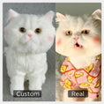 Load image into Gallery viewer, Custom Pet Plush from Photo – Memorial Keepsake for Dogs & Cats

