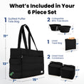 Load image into Gallery viewer, Puffer Dog Travel Bag for Dog Moms
