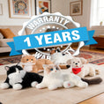 Load image into Gallery viewer, Percy Robot Cat - Interactive Emotional Support Pet Weighted
