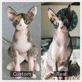 Load image into Gallery viewer, Custom Pet Plush from Photo – Memorial Keepsake for Dogs & Cats
