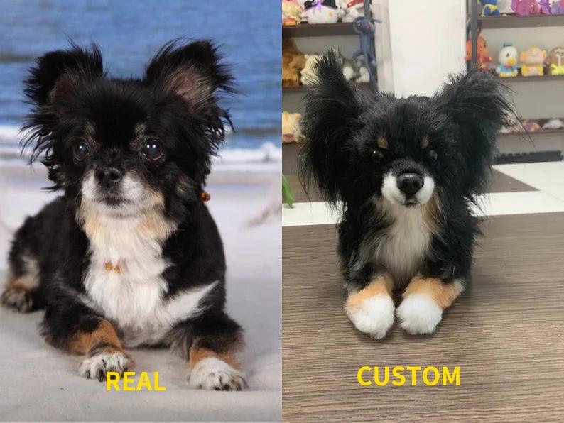 Custom Pet Plush from Photo – Memorial Keepsake for Dogs & Cats