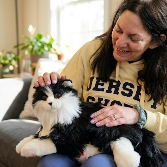 Percy Robot Cat - Interactive Emotional Support Pet Weighted