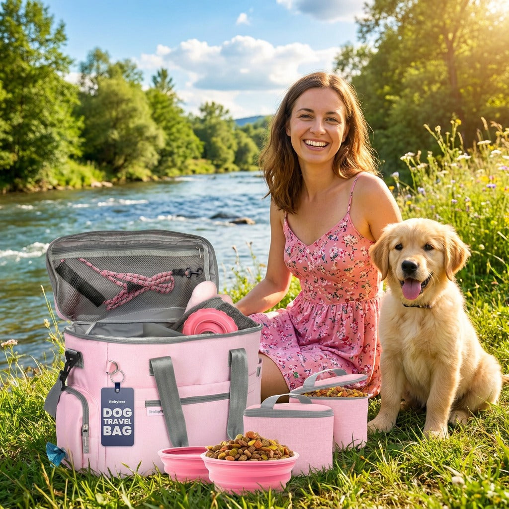 The Original Doggy Bag™ Dog Travel Bag for Supplies